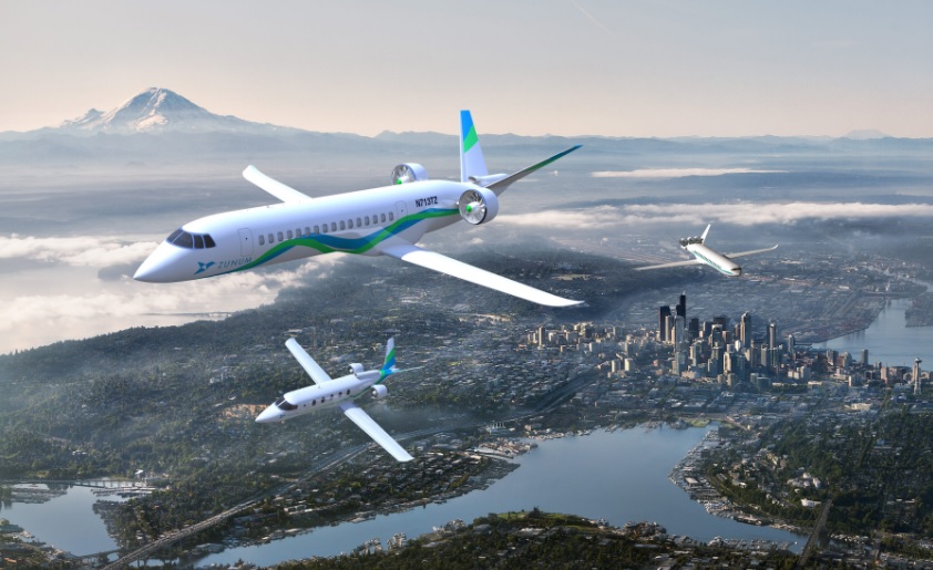 К 2022 году оператор JetSuite запустит в рейсы гибридные электросамолеты